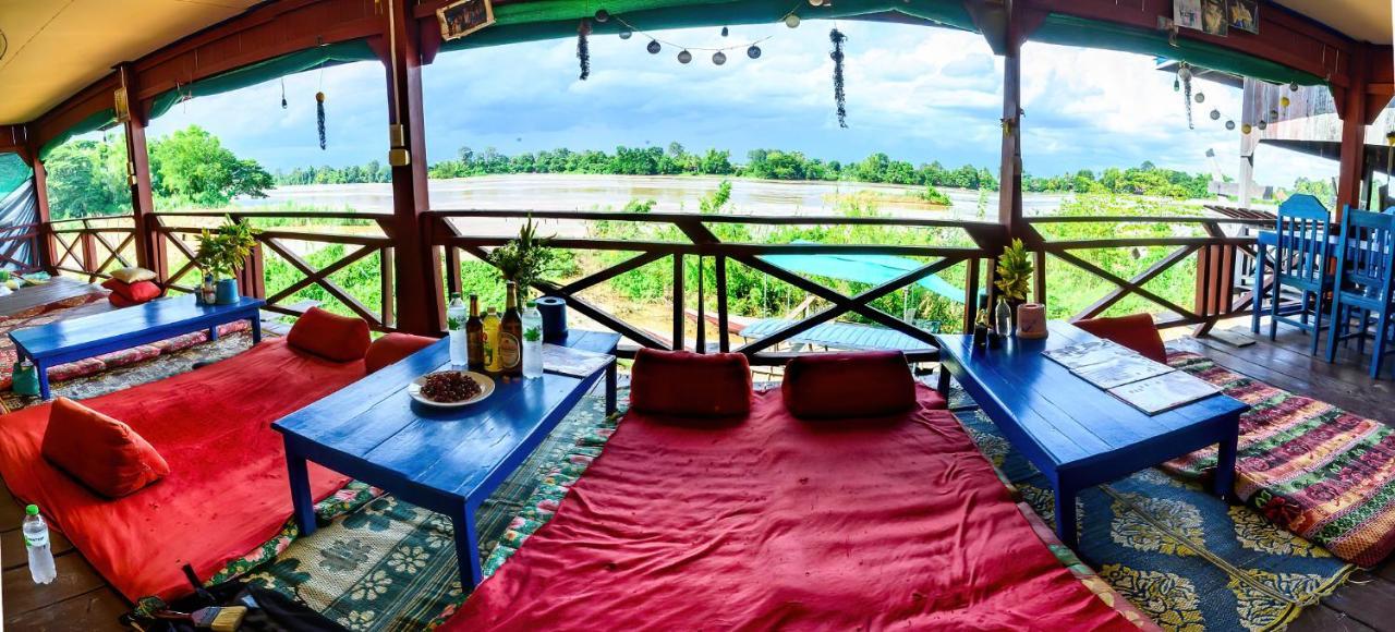 Mamapieng Budget Guesthouse Don Det Bagian luar foto