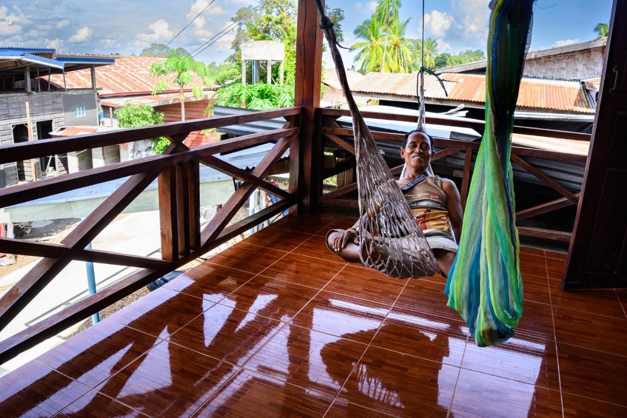 Mamapieng Budget Guesthouse Don Det Bagian luar foto