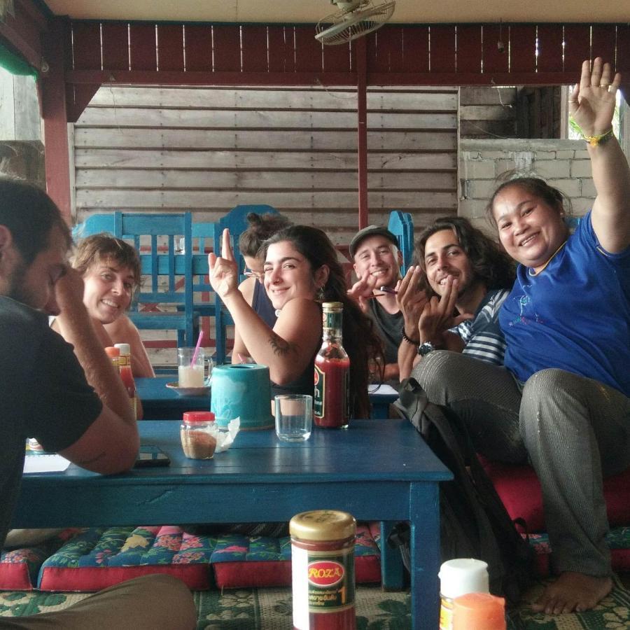 Mamapieng Budget Guesthouse Don Det Bagian luar foto