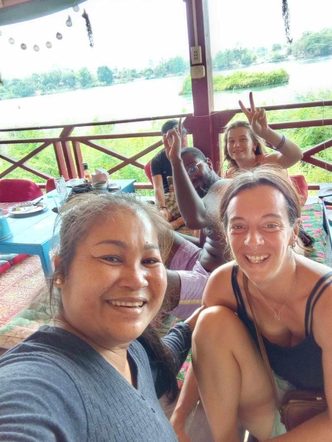 Mamapieng Budget Guesthouse Don Det Bagian luar foto