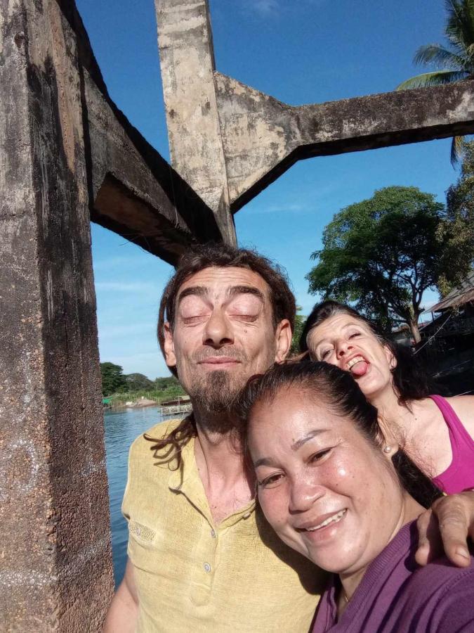 Mamapieng Budget Guesthouse Don Det Bagian luar foto